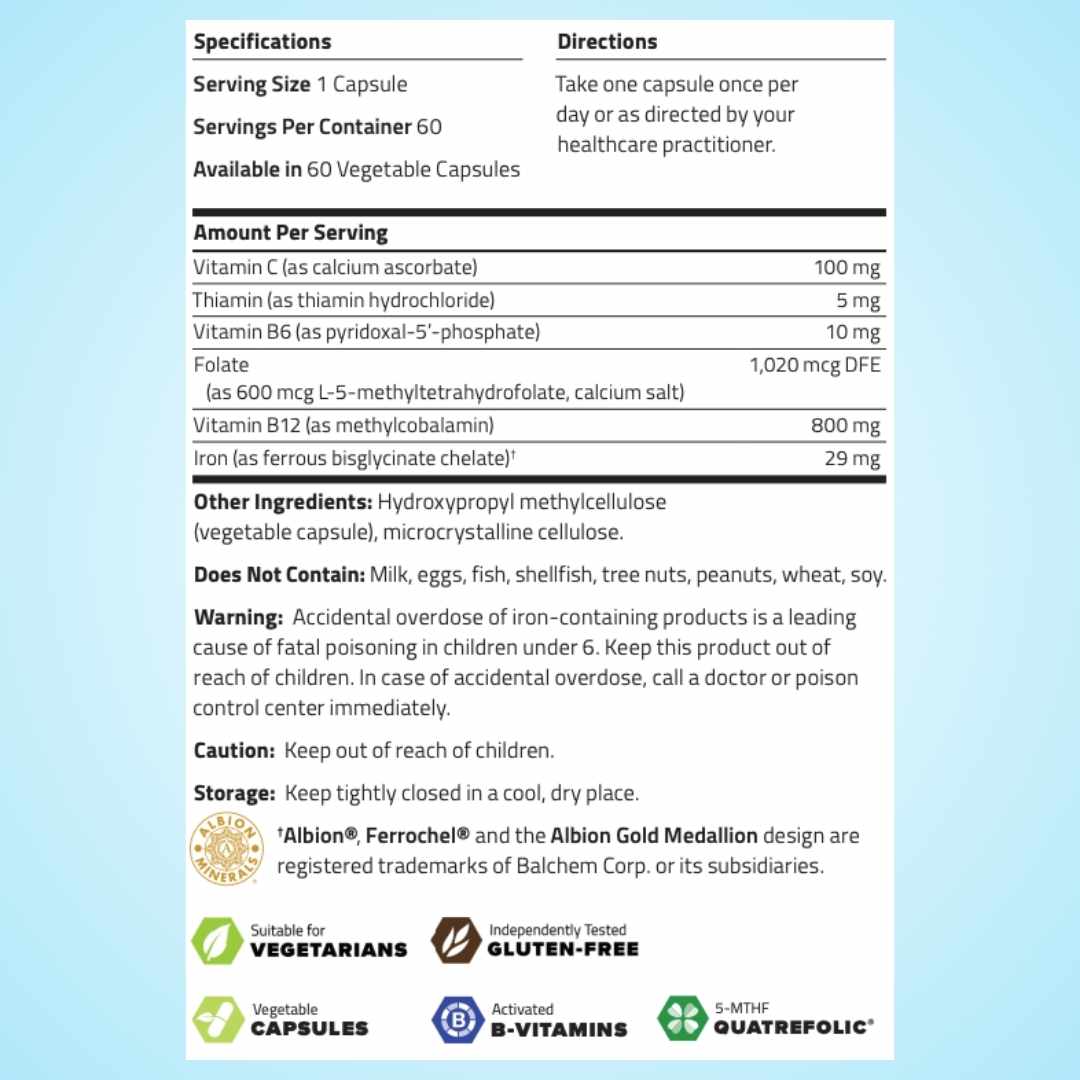 Super Iron (Comprehensive Iron Supplementation)