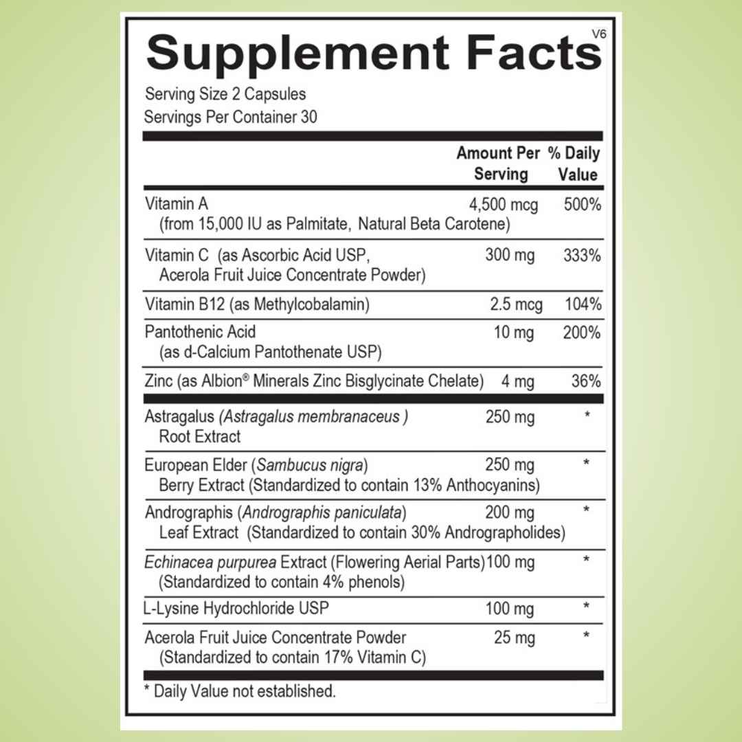 BACK ON TRACK (Immune Boosting Support) - Kitch Pharmacy