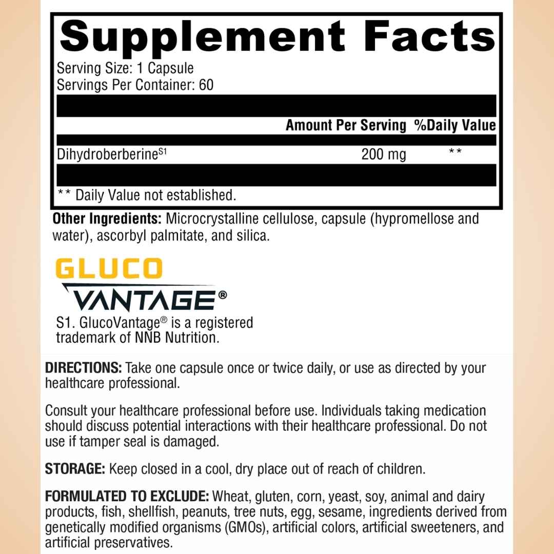 LEAN MACHINE (Berberine 5x Better Absorption) - Kitch Pharmacy