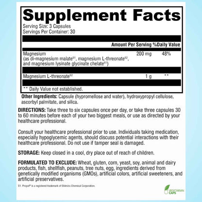 Magnificent Capsules (Magnesium for Brain Health) - Kitch Pharmacy